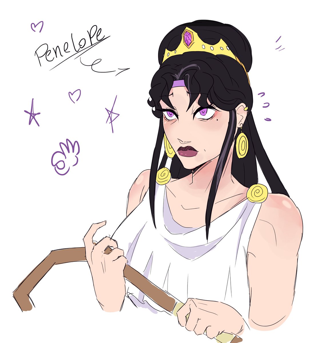 CapiArts's tweet image. Dibujo de Penélope y Odiseo ❤️‍🩹 :&quot;]☆

[los dibujos son ya hace días si ven mi tiktok] Epic the musical
#epicthemusical #epicthemusicalfanart #odysseus #odysseusxpenelope #Penelope #fanart #ship #Epic