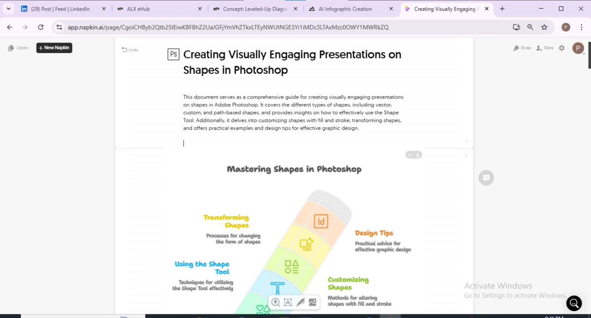 TechSavvyUdy_01's tweet photo. Visual storytelling just got easier! 🚀

As part of my ALX journey, I explored Napkin AI to create structured diagrams that simplify complex ideas. Transforming concepts into visuals enhances clarity &amp; engagement! Here’s a glimpse of my work. 📌

#ALX #AI #Diagrams #TechSkills https://t.co/BYODIyZF2Z