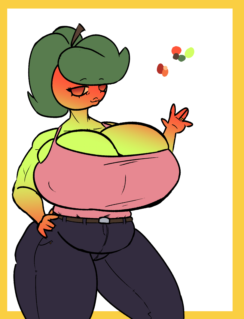 Hello friends! I made a new fruit! It's mango's mom. Enjoy! <3