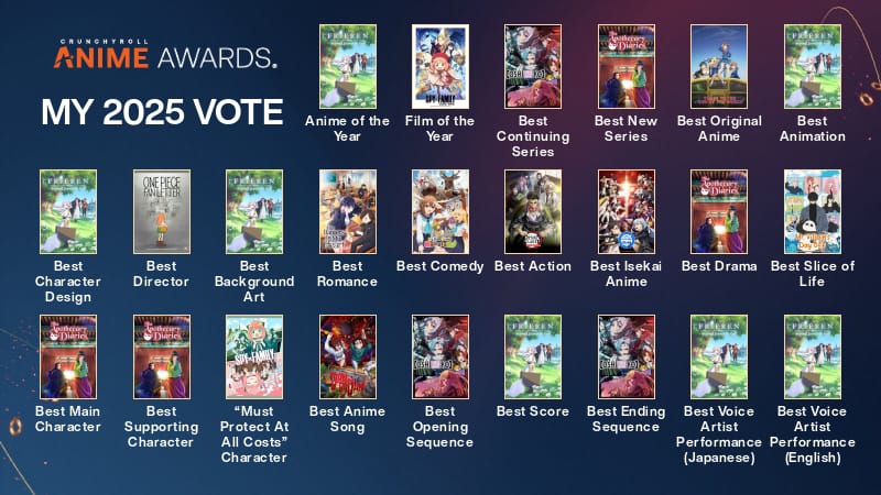 Carla (@tiny_tear) on Twitter photo How does <a href="/Crunchyroll/">Crunchyroll</a> expect us to choooooooose! I can't choose between MaoMao and Frieren!
Voting every day it is! How does <a href="/Crunchyroll/">Crunchyroll</a> expect us to choooooooose! I can't choose between MaoMao and Frieren!
Voting every day it is!