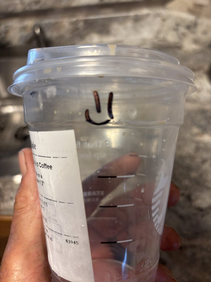 OneHolyMan's tweet image. Starbucks said they were gonna start writing on the cups again. They have really gotten carried away! #Starbucks #Coffee
