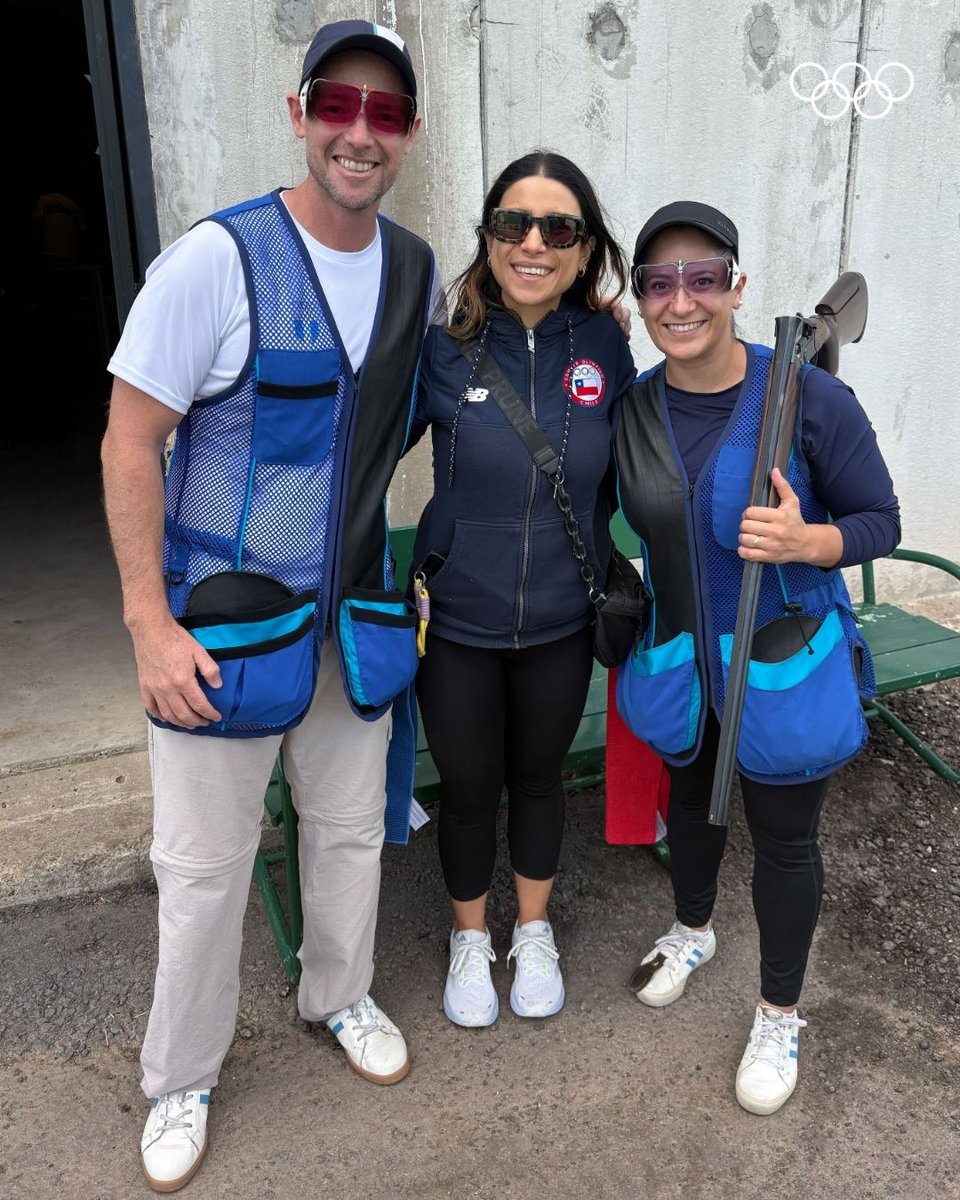 ¡Tres medallistas olímpicos en una foto! ⭐️📸

Francisca Crovetto 🇨🇱🥇
Adriana Ruano 🇬🇹🥇
Jean Pierre Brol 🇬🇹🥉

Los latinoamericanos que brillaron en el tiro deportivo de #Paris2024 se encuentran en Buenos Aires disputando una etapa de la Copa del Mundo. 

#JuegosOlímpicos
