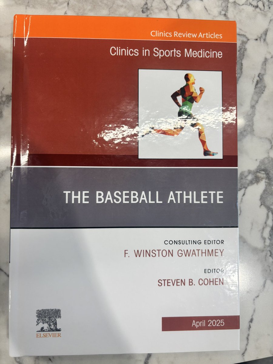 M_Helm816's tweet photo. Honored for the opportunity to help publish on Non-UCL Elbow Pathology in the overhead thrower, a chapter included in “The Baseball Athlete” @ClinicsReviews 

https://t.co/3n9FPiSWDw https://t.co/F7vP1QLDrU