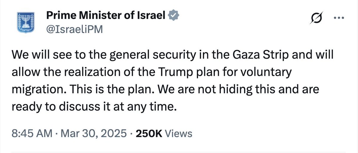 "This is the plan. We are not hiding this"