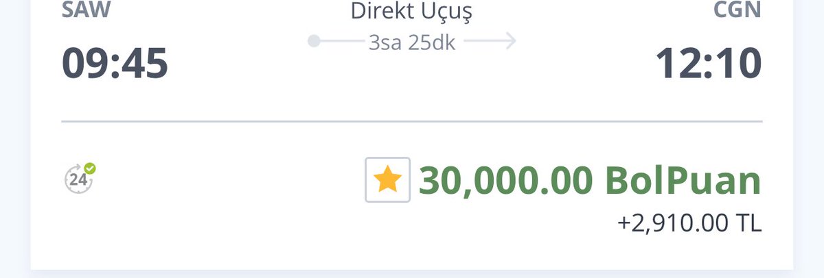 Bilet 2950 TL, bol bol puan ile alırsan 30.000 + 2910 TL ;)). Hani videoda adam diyor ya; ‘ dayı, ben Haymanalıyım. ‘ hah, işte o hesap. <a href="/flymepegasus/">Pegasus Airlines</a>