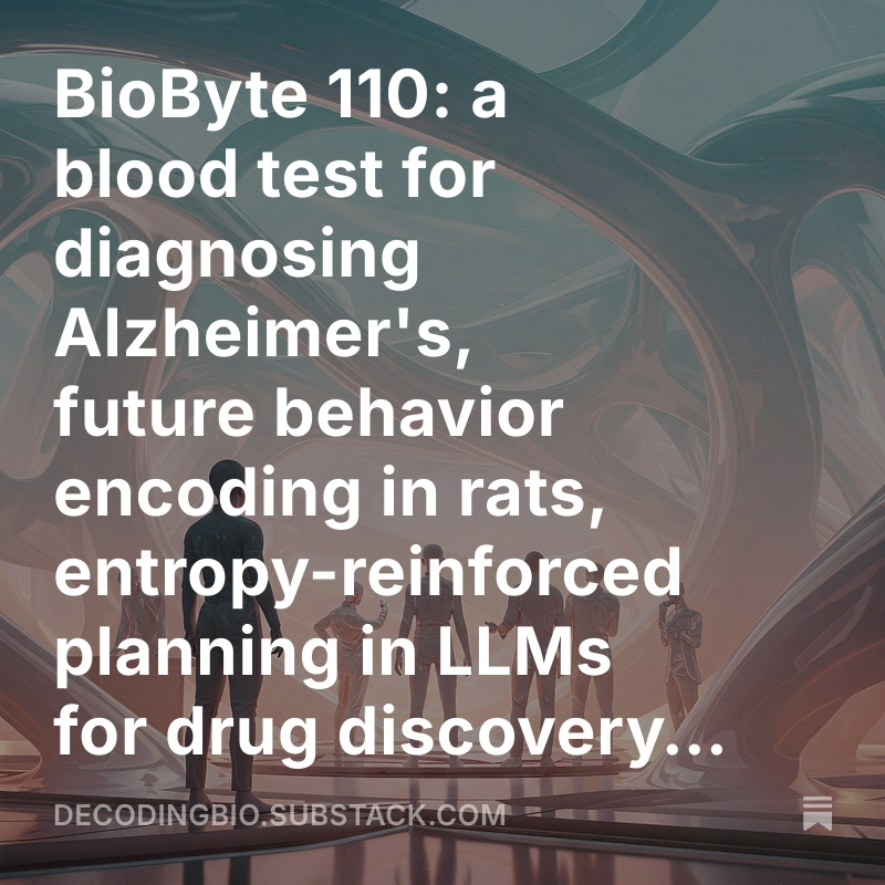 Pablo Lubroth (@pablolubroth) on Twitter photo 🚨We are continuing to expand the team with Editors and Product Managers to transition Your Missing Guide to Breakthrough Biotech into a media empire.
If you're interested in envisioning and implementing the future of <a href="/decodingbio/">Decoding Bio</a>, apply below 🚨 🚨We are continuing to expand the team with Editors and Product Managers to transition Your Missing Guide to Breakthrough Biotech into a media empire.
If you're interested in envisioning and implementing the future of <a href="/decodingbio/">Decoding Bio</a>, apply below 🚨