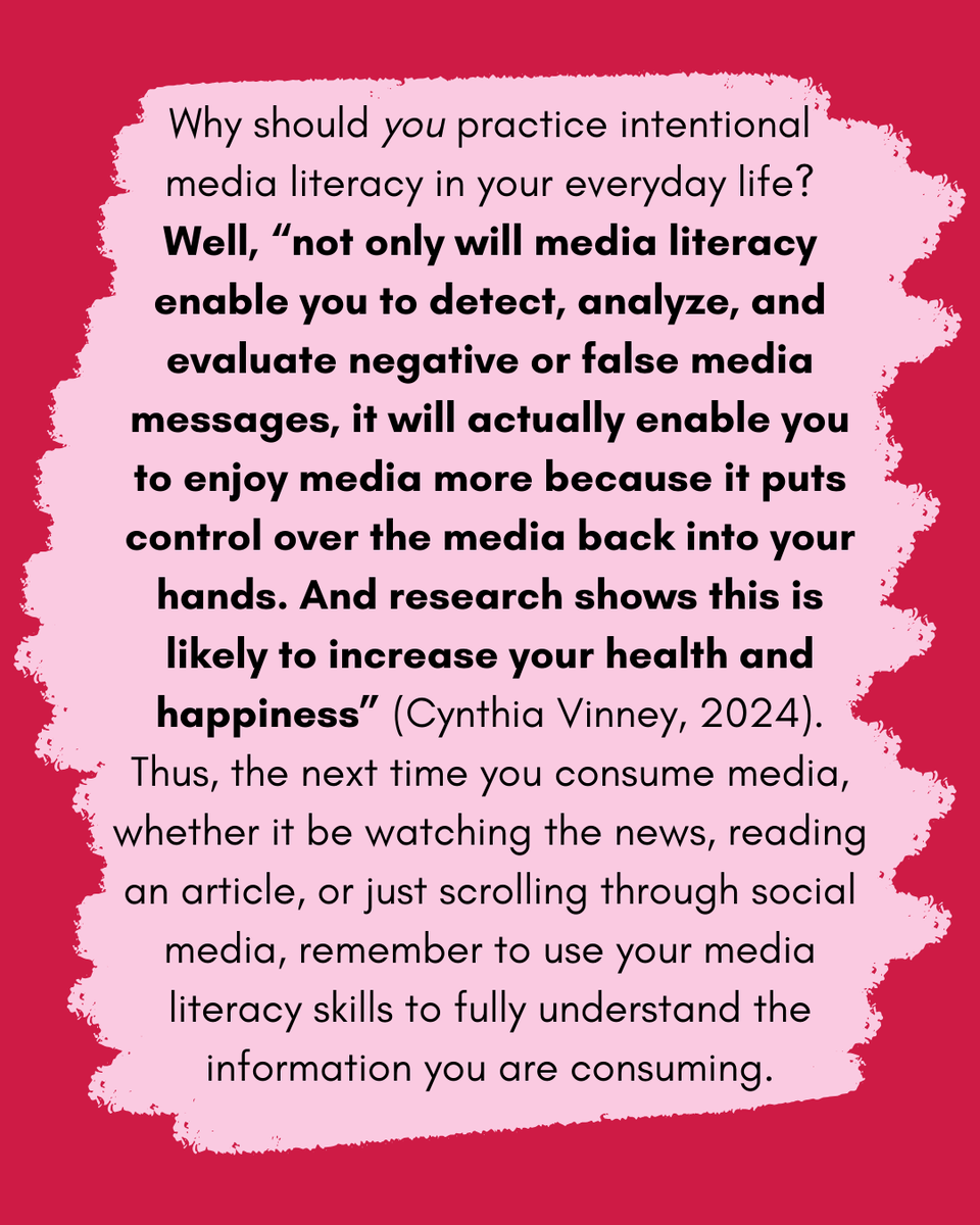 llacs_nu's tweet photo. Media literacy is a critical life skill for every person. Everyone consumes media every day, you are consuming media as you read this. With the world's knowledge so accessible to everyone, it is even more important in the contemporary age to be cognisant of what information https://t.co/LxUhaAejFR