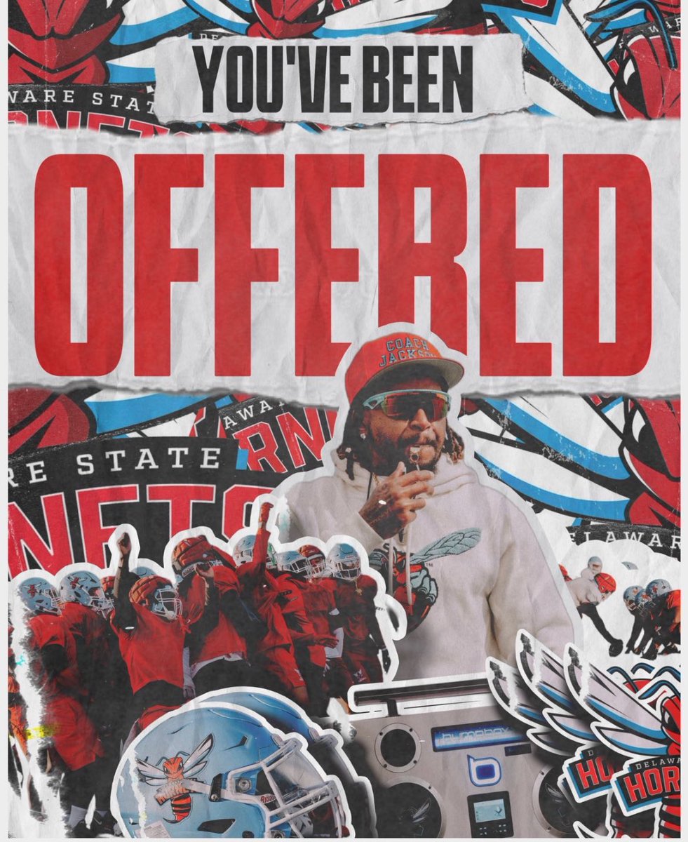 Ricky Myers Jr (@rickymyersjr10) on Twitter photo BEYOND BLESSED TO RECEIVE MY FIRST OFFER FROM DELAWARE STATE!!
AGTG🙏🏾
<a href="/TheRealC_Portis/">Clinton Portis</a> <a href="/Dj_Mcfadden11/">Darryl Mcfadden jr</a> <a href="/CoachWebb_704/">Adam Webber</a> <a href="/pepman704/">Matt Morrow</a> <a href="/PrepRedzoneNC/">Prep Redzone North Carolina</a> <a href="/TheUCReport/">Billy Tucker</a> <a href="/DonCallahanIC/">Don Callahan</a> <a href="/DWarren2/">Donovan Warren</a> BEYOND BLESSED TO RECEIVE MY FIRST OFFER FROM DELAWARE STATE!!
AGTG🙏🏾
<a href="/TheRealC_Portis/">Clinton Portis</a> <a href="/Dj_Mcfadden11/">Darryl Mcfadden jr</a> <a href="/CoachWebb_704/">Adam Webber</a> <a href="/pepman704/">Matt Morrow</a> <a href="/PrepRedzoneNC/">Prep Redzone North Carolina</a> <a href="/TheUCReport/">Billy Tucker</a> <a href="/DonCallahanIC/">Don Callahan</a> <a href="/DWarren2/">Donovan Warren</a>
