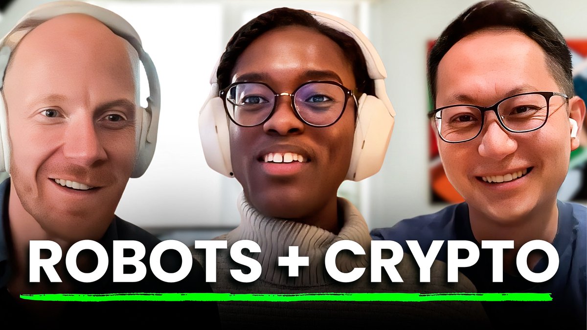 tokenwarrant (@tokenwarrant) on Twitter photo The intersection of robotics and crypto is hot and <a href="/frodobots/">FrodoBots</a> has been at the forefront. We talked with founder <a href="/micoolcho/">Michael Cho - Rbt/Acc</a> and <a href="/protocollabs/">Protocol Labs</a> VC <a href="/lacey_wisdom/">Lacey</a> about their $6M raise.
- Incentive models for training agentic robots
- The impact of Michael's near death plane crash
- The intersection of robotics and crypto is hot and <a href="/frodobots/">FrodoBots</a> has been at the forefront. We talked with founder <a href="/micoolcho/">Michael Cho - Rbt/Acc</a> and <a href="/protocollabs/">Protocol Labs</a> VC <a href="/lacey_wisdom/">Lacey</a> about their $6M raise.
- Incentive models for training agentic robots
- The impact of Michael's near death plane crash
-