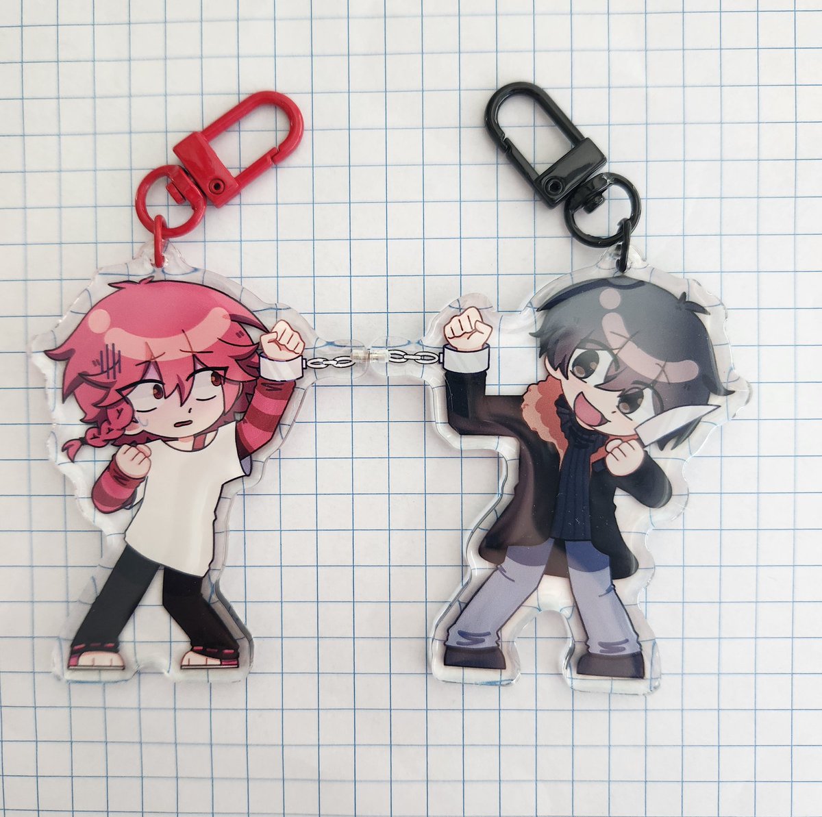 Finally hereeee! I have the interest check form for these ZENO charms on my page! They are magnetic...
#zeno #zenoremake #fanart #maenoaki #tsuginoharu #kuroaka