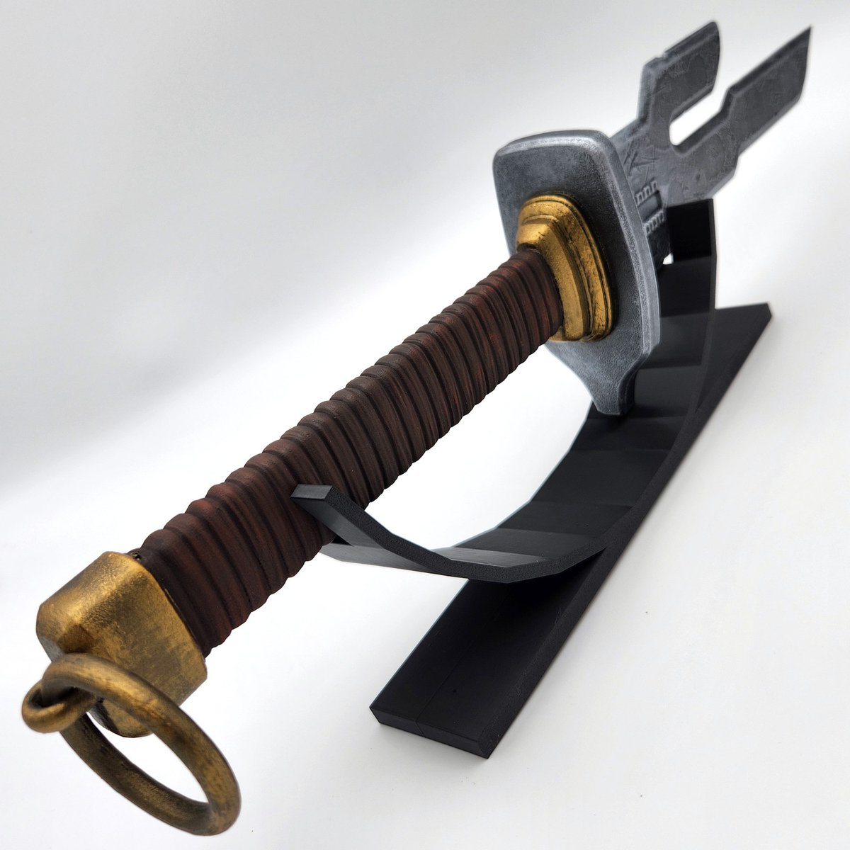 ua3dshop's tweet photo. Excited to share the latest addition to my #etsy shop: Inverted Spear of Heaven with stand Handmade https://t.co/m1zSxnDsOt #propscosplaygame #cosplay #gameprop #prop #handmade #gaming #invertedspear #spearofheaven #JujutsuKaisen https://t.co/wcr7r6p3tW