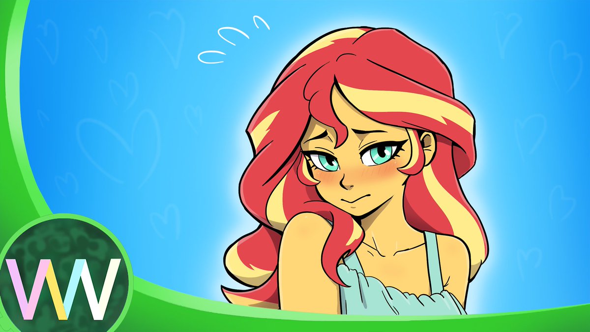 This video is part of a huge art collaboration for the 10th anniversary of the song "My Past is Not Today". Please check out the website the project's organizers created, where you can see Sunset Shimmer art by 340+ artists:
mypastisnot.today

Sunset was voiced by