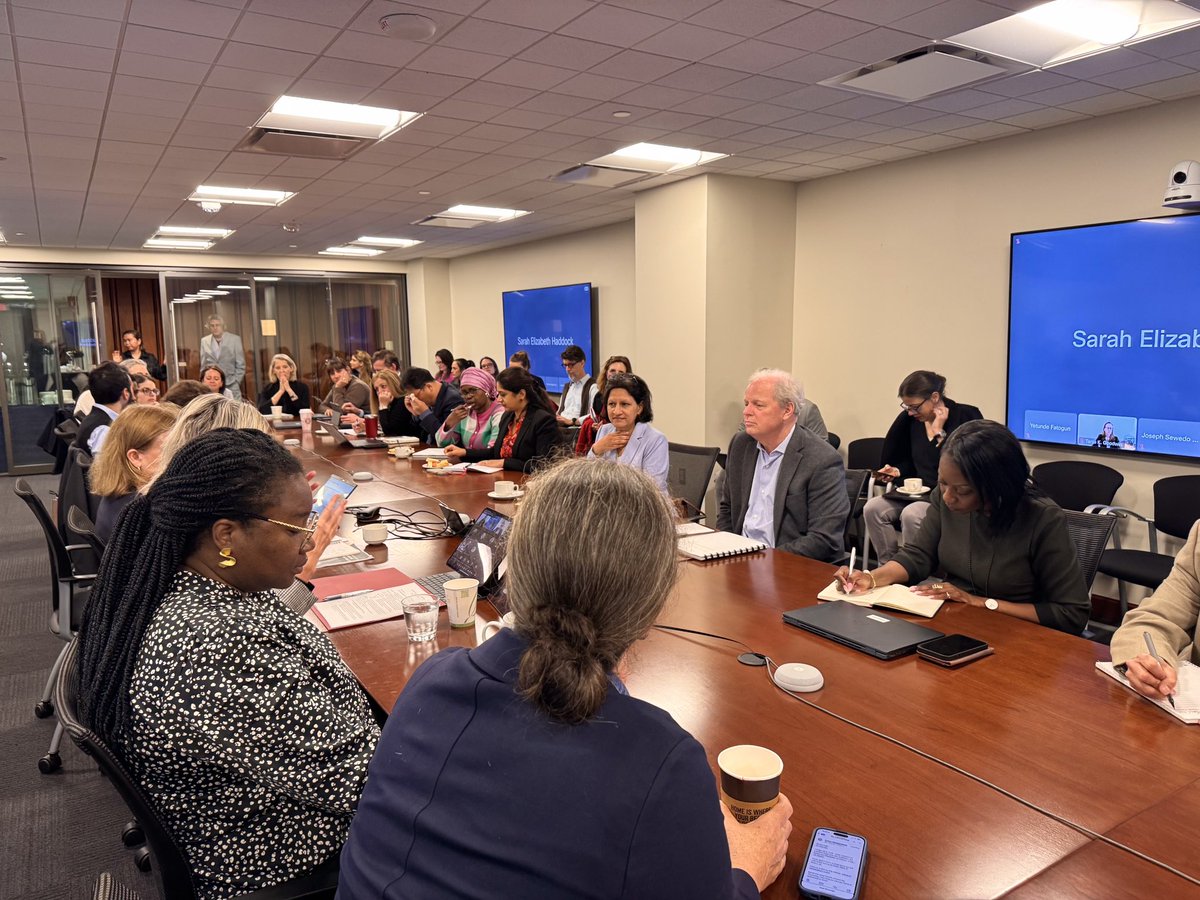 A pleasure to meet our <a href="/WorldBank/">WorldBank</a> champions for women’s empowerment.

Ending poverty on a livable planet starts with women—supporting their leadership, expanding opportunity, and building a better future for all.