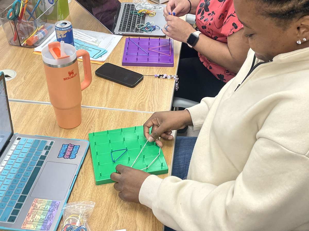 RLErockets1's tweet photo. It might be April, but you’d never know it with the 2nd grade team at RLE! They came to PLC today ready and excited to rehearse next week’s math lessons, anchor charts, geo boards, and all! We loved learning and growing together. Every day and every minute matters at RLE! 🚀 https://t.co/uis0GsnmQO