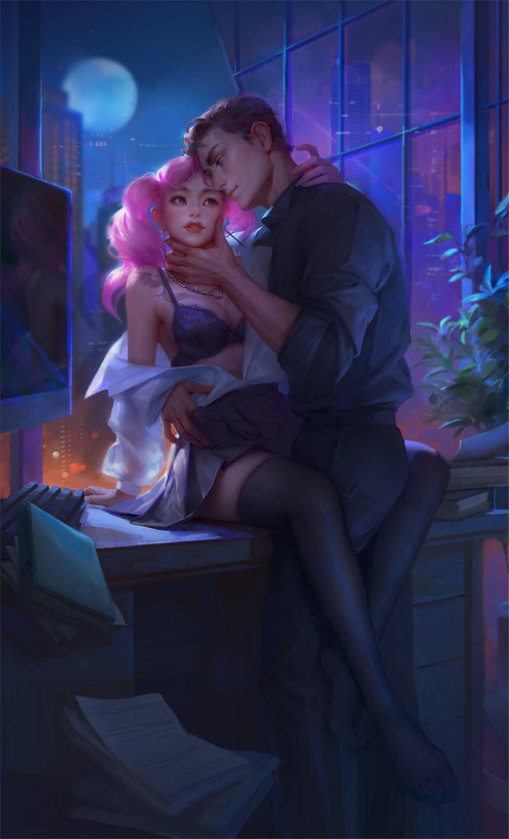 _GreenBreen_'s tweet image. #commission 💜
