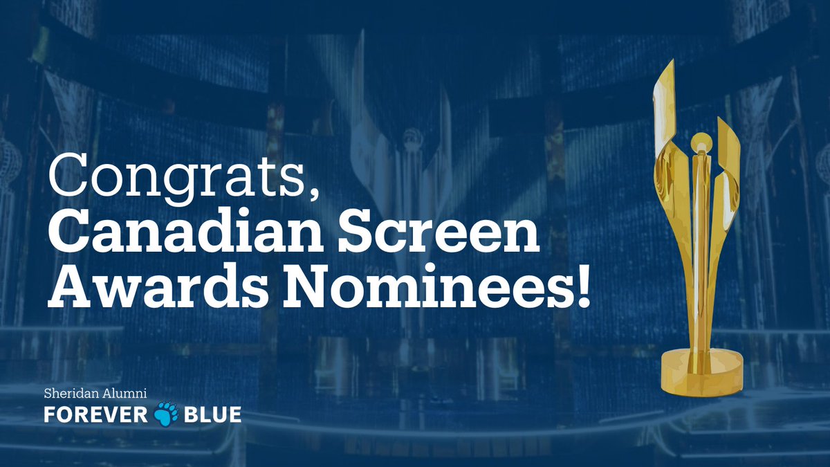 Sheridan celebrates another record-breaking year with the announcement of the Canadian Screen Awards nominations!

Find out which talented <a href="/sheridanalumni/">Sheridan Alumni</a> are in the running for prestigious awards in film, television, and digital media 🔗 sheridan.mobi/4iPQBXX