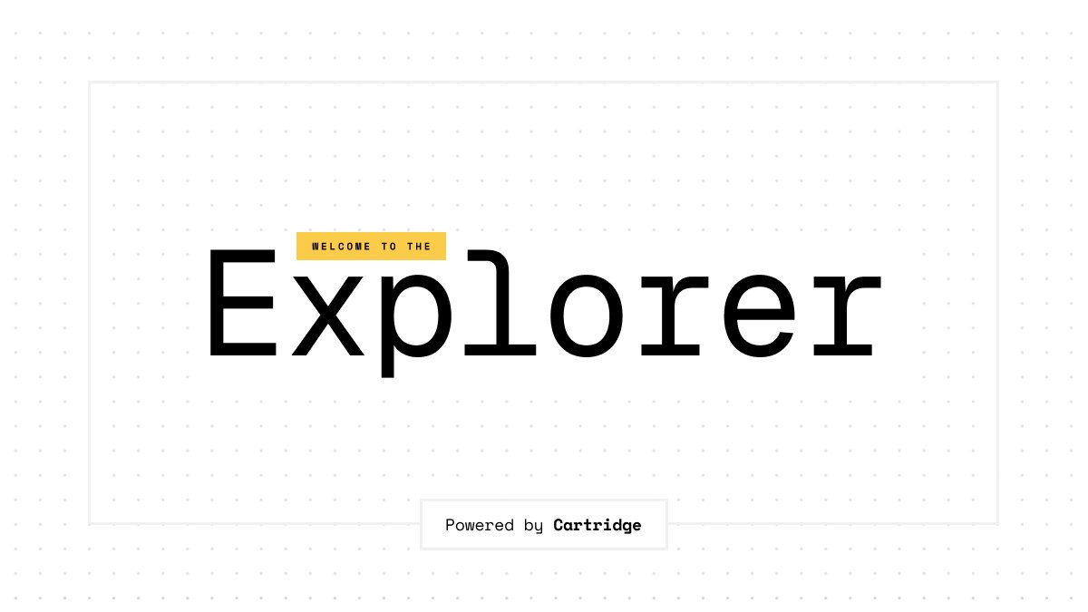Introducing Explorer.

 Tired of deploying contracts locally and having no easy way to see what’s going on?

Now you can spin up a full-featured block explorer alongside your local chain—with a single command.

 No setup. No hosted tools. Just data, right where you need it. 👀