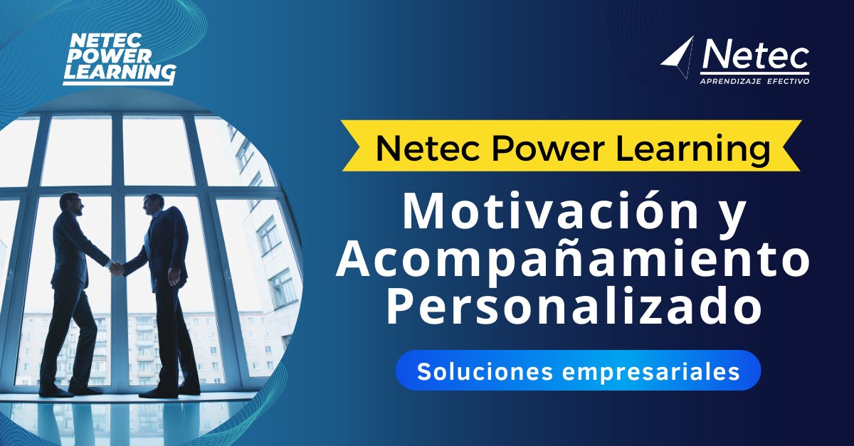 netec's tweet image. Con #NetecPowerLearning ⚡ le brindamos la motivación y el acompañamiento personalizado a cada participante de tu equipo de trabajo, para asegurar su aprendizaje, logrando disminuir los índices de abandono y rezago en sus capacitaciones 📈.
Conoce más 👉 hubs.la/Q03dBWR10