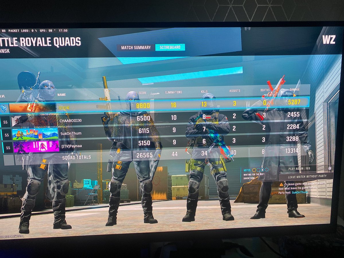 IZ3T4I's tweet photo. First game back with a dub W https://t.co/UEykHzjPLx