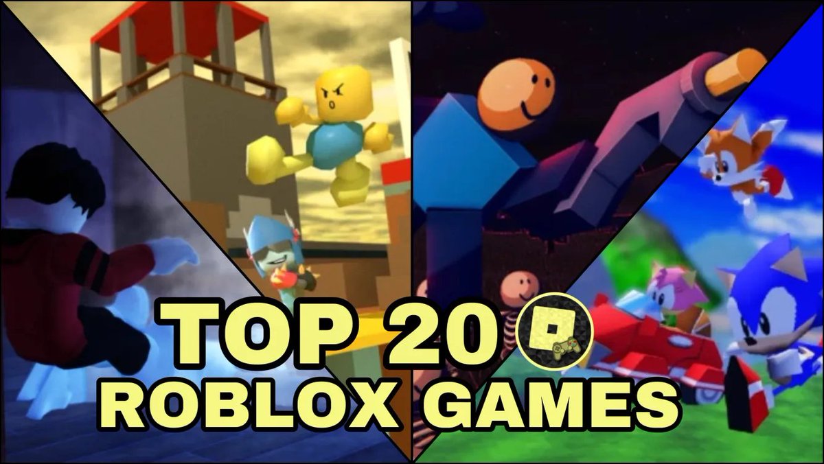 Roblox_UGs's tweet image. #RobloxDev #ROBLOX
20 UNDERRATED GAMES? Check out our latest video and support those hidden gems games!
youtu.be/f9b0Okxd96Q