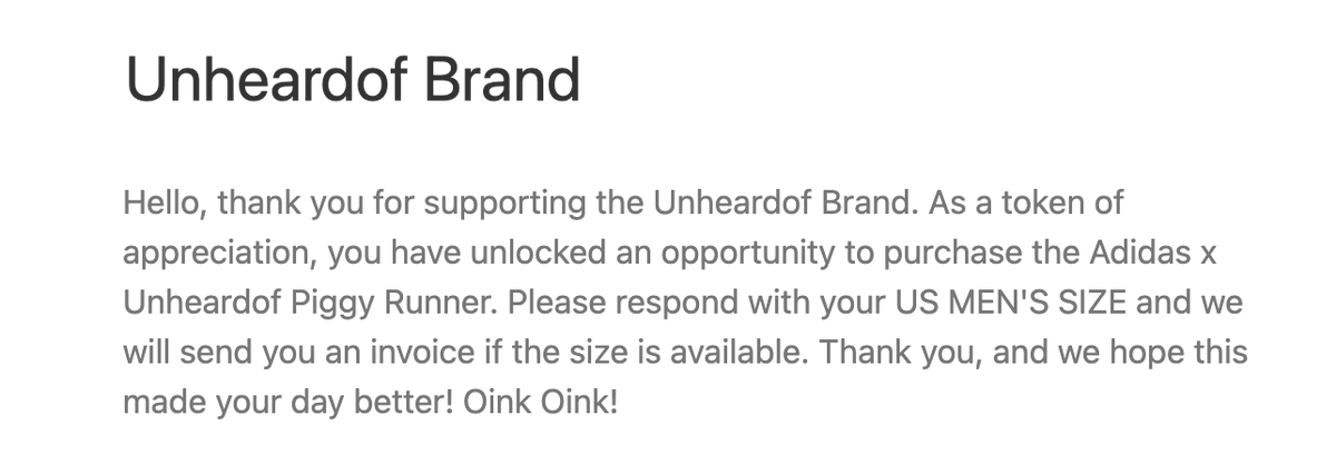 thangt90's tweet photo. Excited! I appreciate y'all for this @unheardofbrand 🐷🐷 Oink Oink https://t.co/BPX8p9uKLp