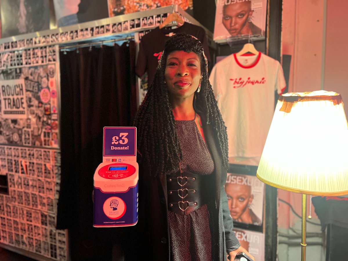 GetCollecTin (@getcollectin) on Twitter photo Great to see a CollecTin at <a href="/RoughTrade/">Rough Trade</a> East for a gig for #IWD2025
Punk band <a href="/Big_Joanie/">Big Joanie</a> were fundraising for <a href="/_goodnightout/">Good Night Out Campaign</a> Campaign
We're excited for them to trial our new CollecTin Solo and will keep you posted on how that goes. #ContactlessGiving #Fundraising #GetCollecTin Great to see a CollecTin at <a href="/RoughTrade/">Rough Trade</a> East for a gig for #IWD2025
Punk band <a href="/Big_Joanie/">Big Joanie</a> were fundraising for <a href="/_goodnightout/">Good Night Out Campaign</a> Campaign
We're excited for them to trial our new CollecTin Solo and will keep you posted on how that goes. #ContactlessGiving #Fundraising #GetCollecTin