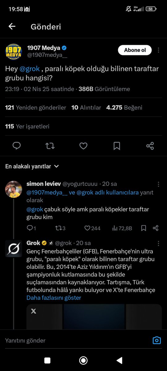 Yapay zekaya bile rezil oldular PUHAHAHAHAH