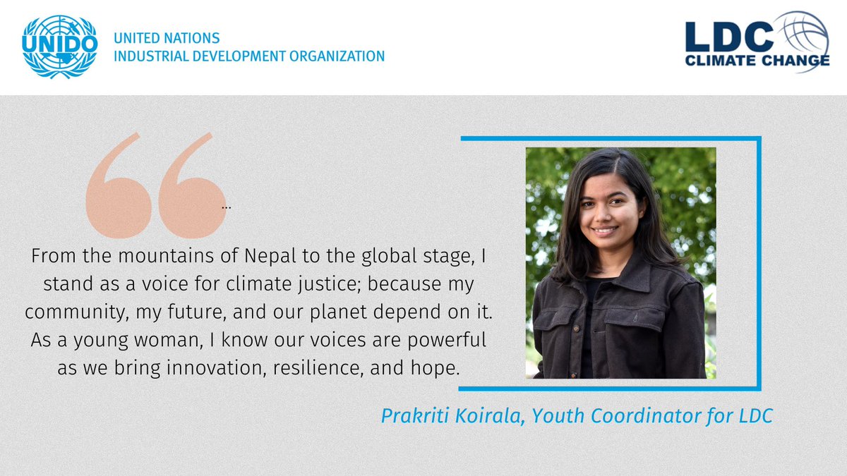Climate negotiations need a fresh perspective! We believe young people hold the solutions for the future they want. Join our #VoicesOfResilience campaign, amplifying women &amp; youth leading #ClimateAction
 #LDC #youthempowerment