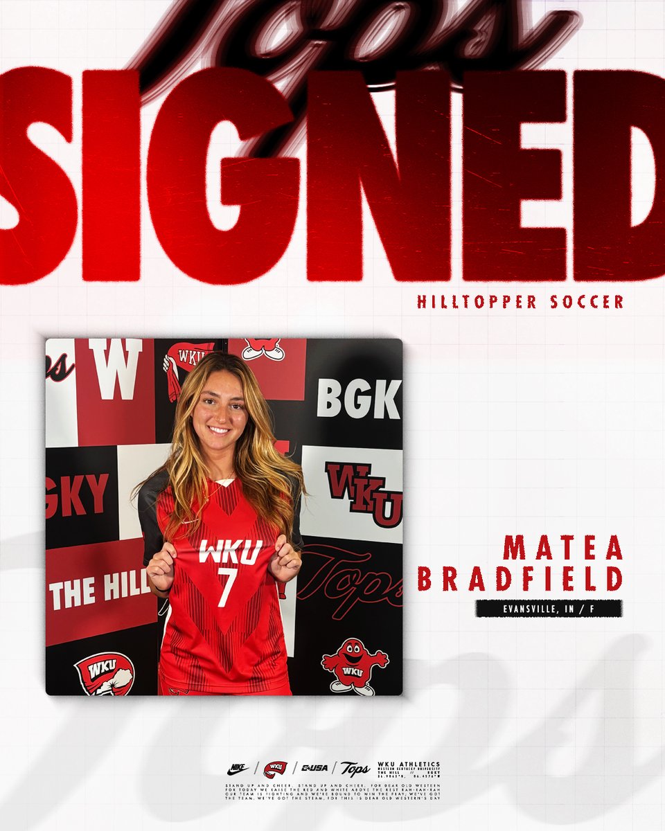 WKU_Soccer's tweet image. ✍️ 𝓢𝓲𝓰𝓷𝓮𝓭
Welcome our two newest signees to The Hill!
📰 bit.ly/4lg4j8e