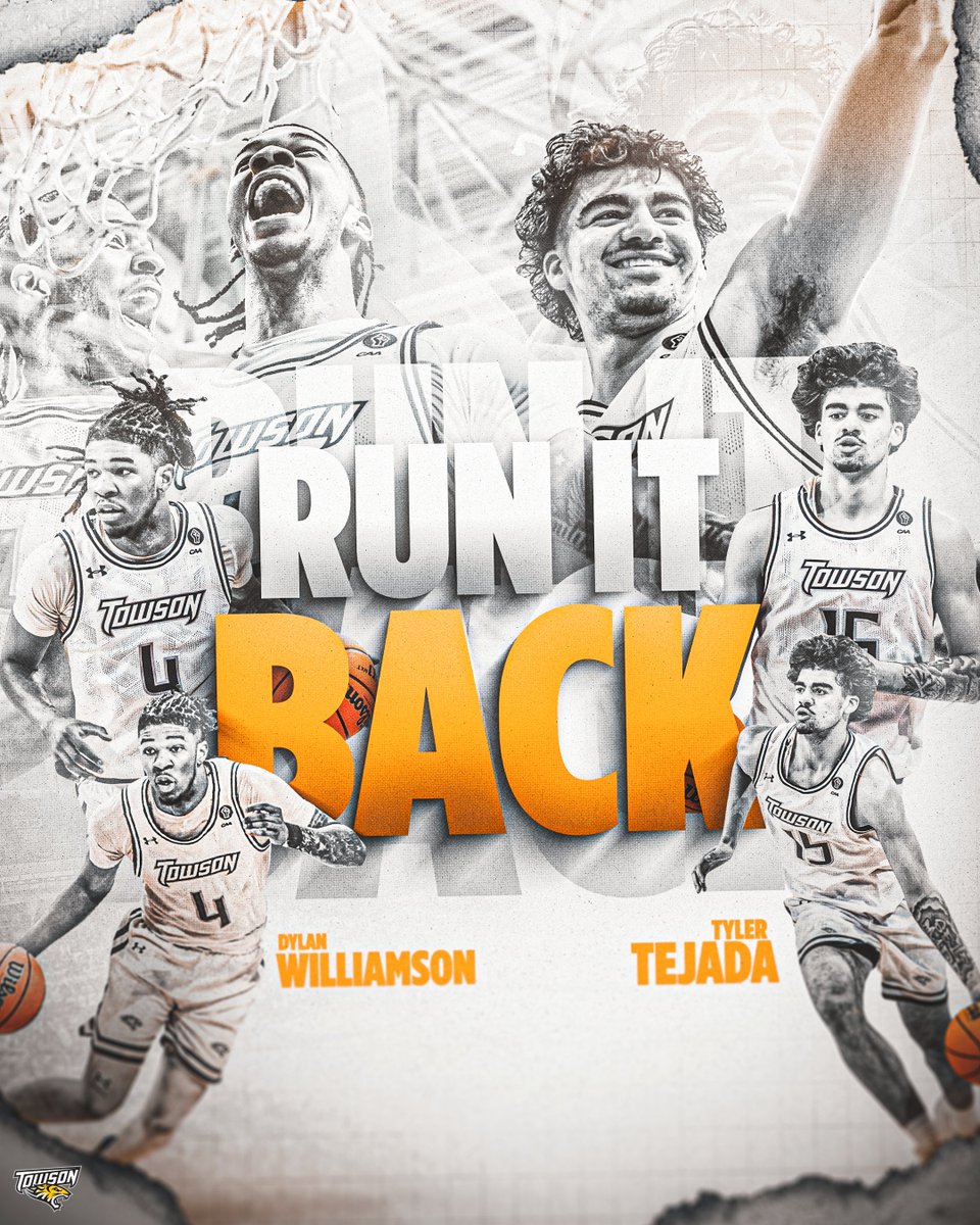 D-Will and Tyler are staying for another season!😤

Put down a deposit for season tickets today for the 2025-26 season!⬇️
am.ticketmaster.com/towson/buy/mbb…

#GohTigers