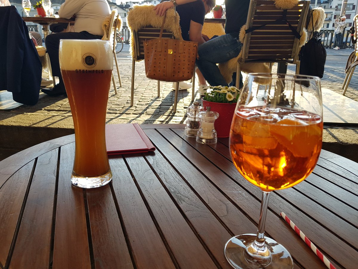 Zurich in a glass.... x2!!