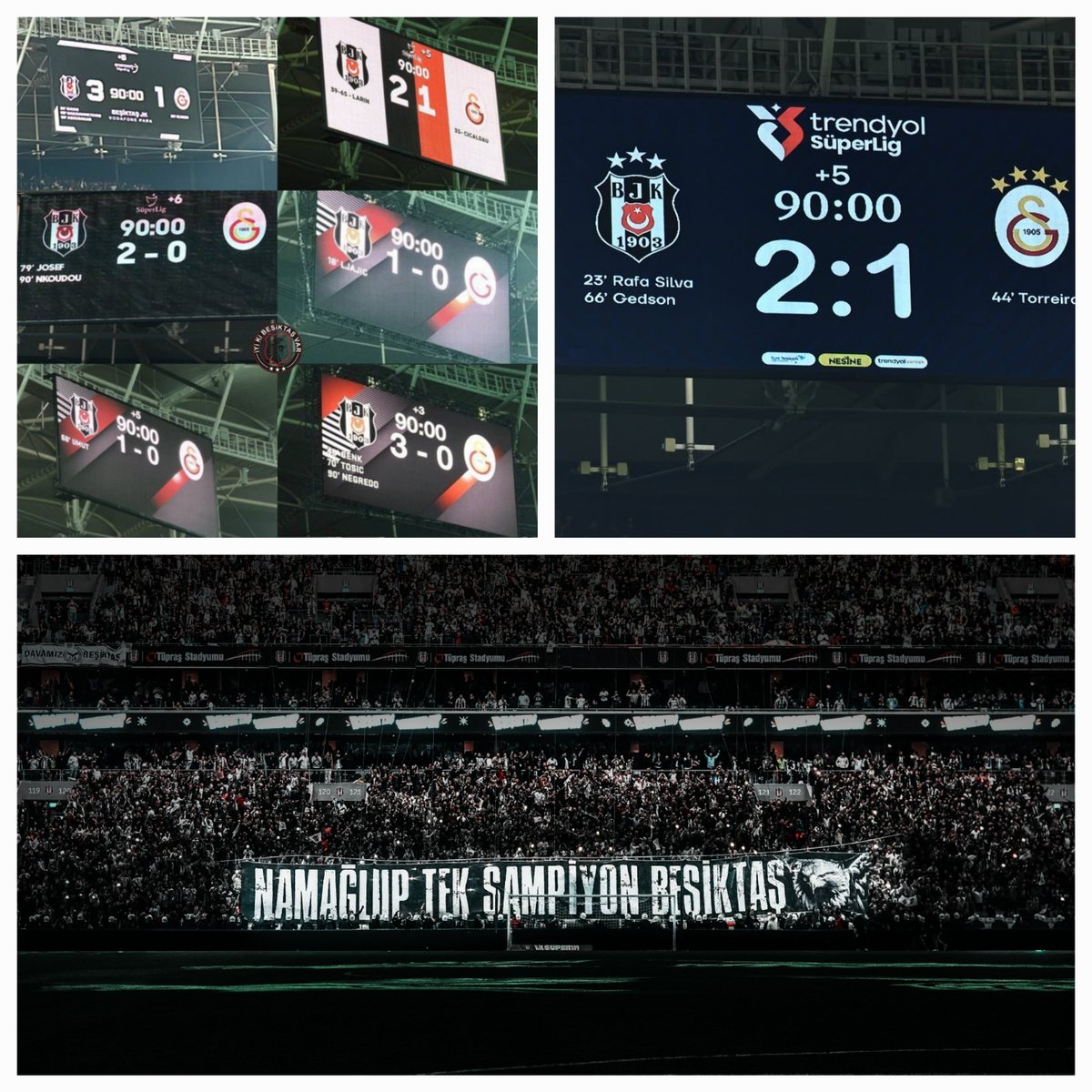 iykiBesiktasVar's tweet photo. @GalatasaraySK Üstünlük ☺️ https://t.co/UMet6EyJm2