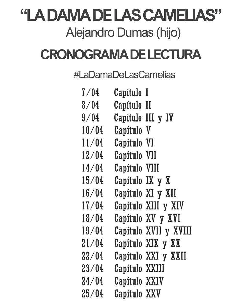 Hoy comienza La obra maestra desconocida en #TodoBalzac; el 7 de abril comienza La dama de las camelias de Alejandro Dumas (h) y utilizarán #LaDamaDeLasCamelias; próximamente Pantagruel en #Rabelais2025? <a href="/deFreitasJH/">Juan Horacio de Freitas</a>