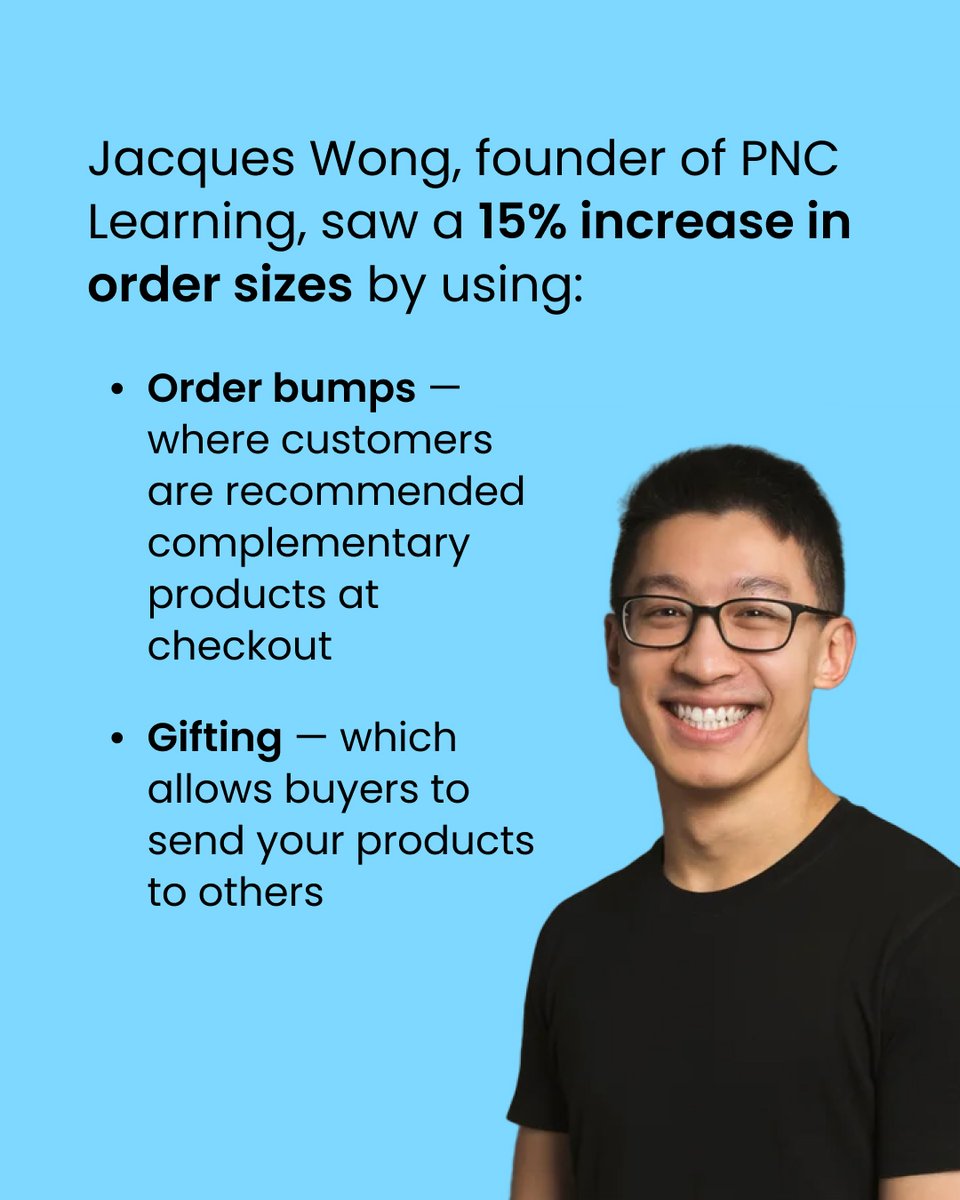 Work smarter, not harder!

We're spilling the beans on all the best strategies top earners have used to increase their order value by 31% on average.

➡️ How smart selling strategies can help you earn more without having to constantly create new products
➡️ How you can make