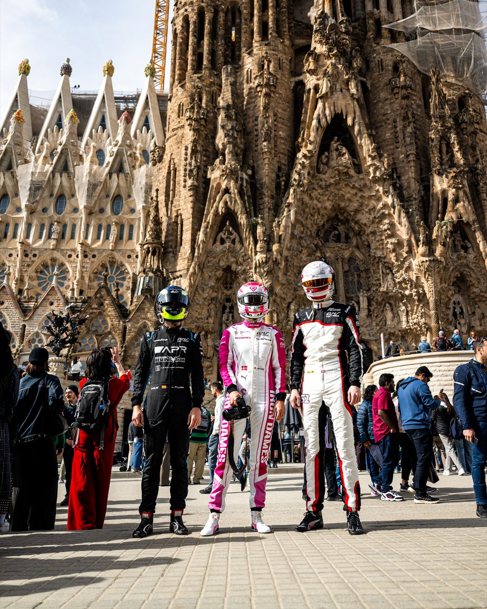 European Le Mans Series (@europeanlms) on Twitter photo Racing and sightseeing. The best way to experience Barcelona! 🇪🇸
Before hitting the track, our #ELMS drivers Michelle Gatting, <a href="/lorenzo_fluxa/">Lorenzo Fluxa</a>, and Conrad Laursen took some time to explore the beautiful city of Barcelona this morning. Now, it’s time to get down to business - race Racing and sightseeing. The best way to experience Barcelona! 🇪🇸
Before hitting the track, our #ELMS drivers Michelle Gatting, <a href="/lorenzo_fluxa/">Lorenzo Fluxa</a>, and Conrad Laursen took some time to explore the beautiful city of Barcelona this morning. Now, it’s time to get down to business - race