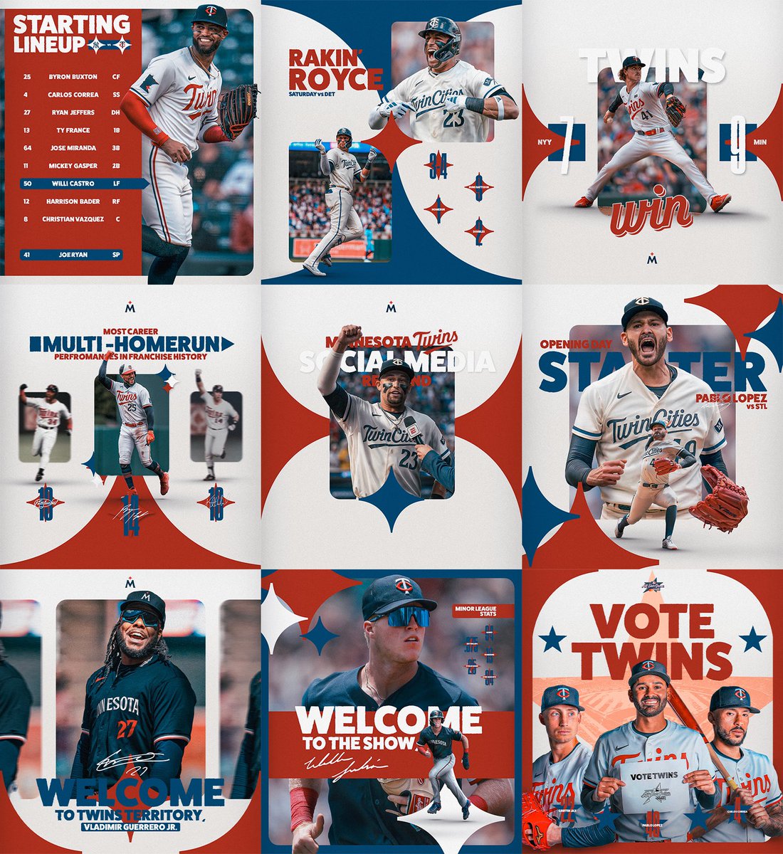Max Hudlow (@maxdesigned) on Twitter photo Twins Social Media Rebrand in honor of today’s home opener!
<a href="/Twins/">Minnesota Twins</a>
#smsport #mntwins #mlb Twins Social Media Rebrand in honor of today’s home opener!
<a href="/Twins/">Minnesota Twins</a>
#smsport #mntwins #mlb
