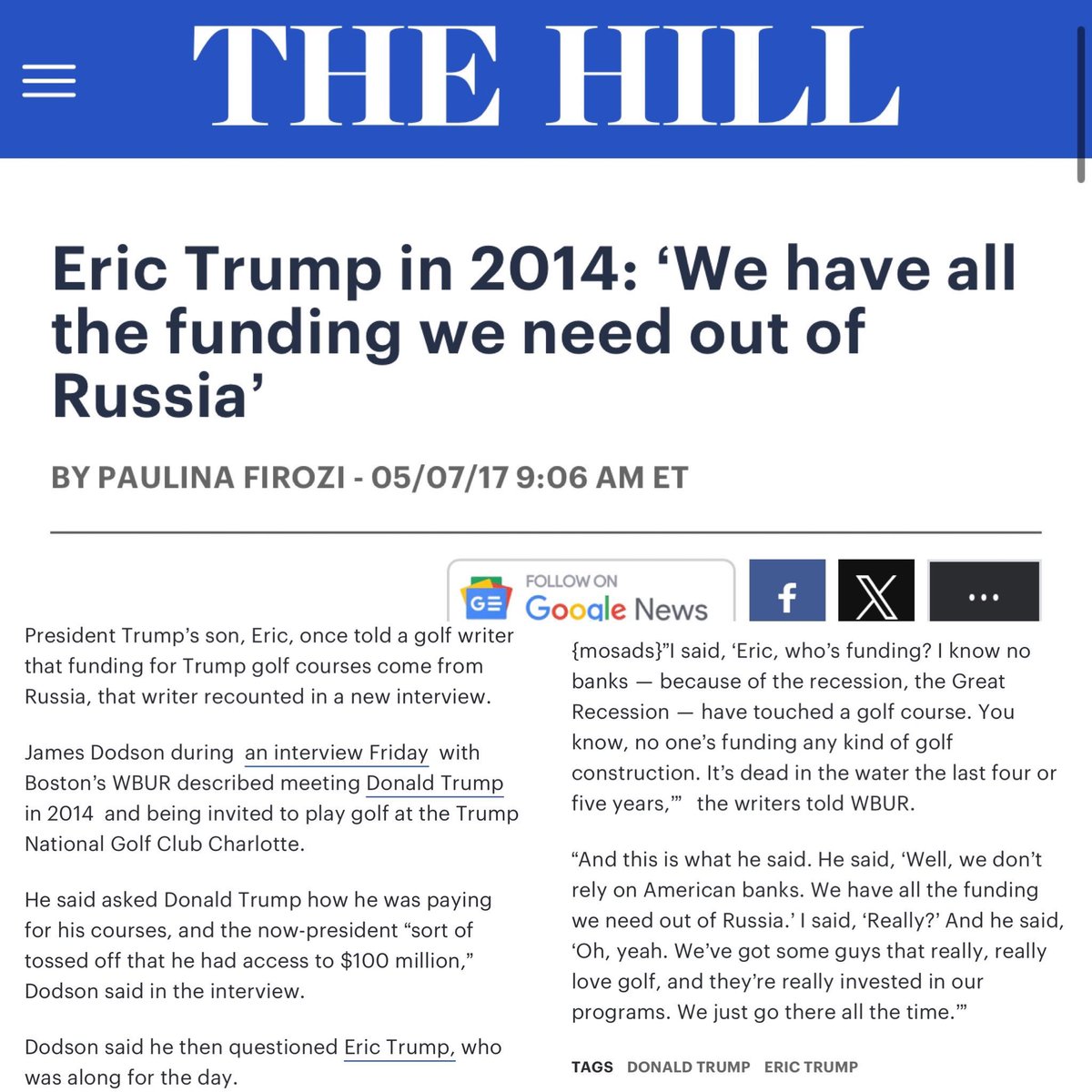 eugelicious1's tweet photo. @EricTrump @realDonaldTrump #FuckEricTrump https://t.co/CE28sd2WqE