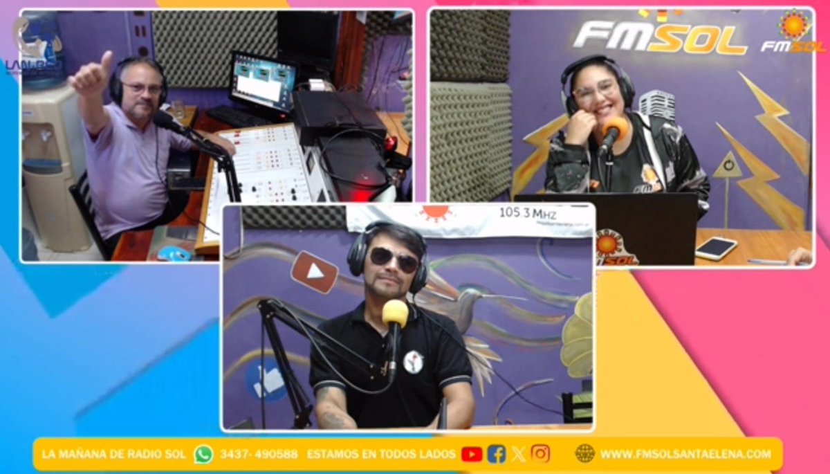 FmSolSantaElena's tweet photo. La Mañana De Radio Sol https://t.co/FFw5hiM0HM