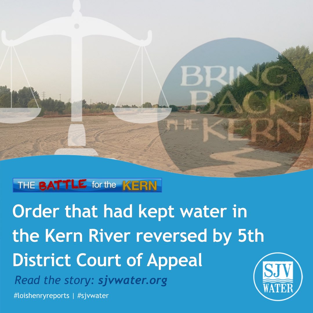 SJVWater's tweet image. @loishenry reports: sjvwater.org #thebattleforthekern #kerncountywater #bringbackthekern #kernriver #loishenryreports #sjvwater