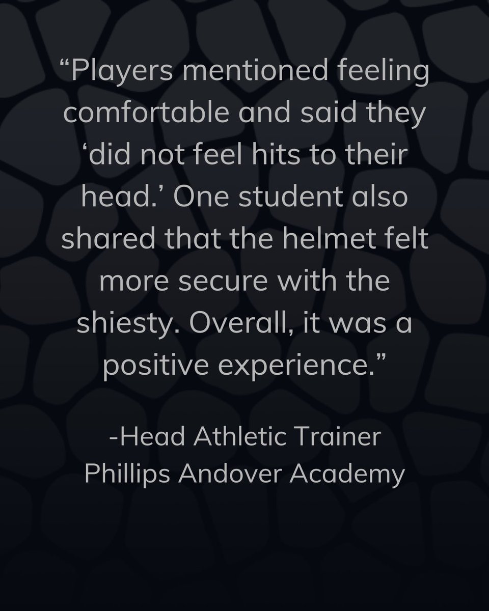 The Head Athletic Trainer at Phillips Andover Academy shared what their athletes liked best about using G8RSkin last season. They highlighted the comfort as well as how it mitigated the impact felt from hits to the head. Better protect your athletes from head contact with G8RSkin