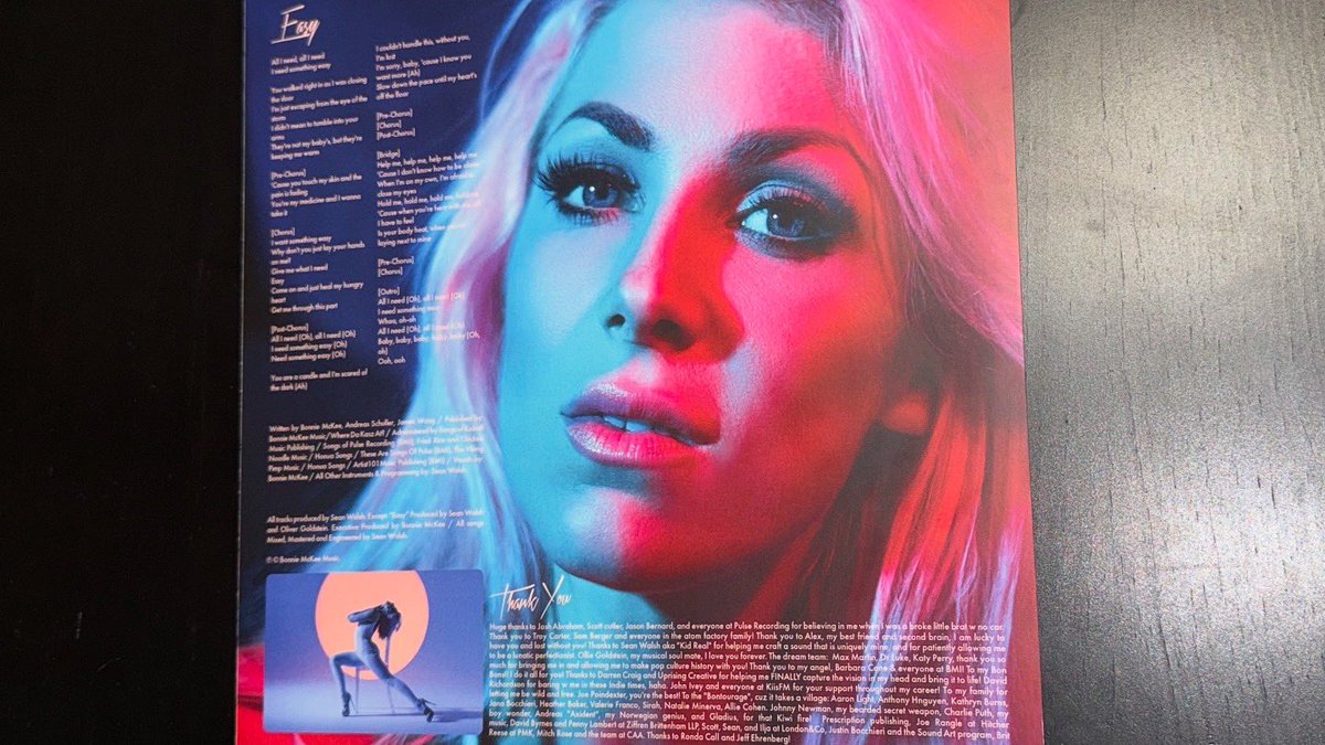 Derek (@derekplease) on Twitter photo Filter-free photos 💅 of the BRAND NEW, 10th anniversary first-ever #vinyl pressing of <a href="/BonnieMcKee/">Bonnie McKee</a>’s iconic EP “Bombastic” via #graffitirecords 💫 Filter-free photos 💅 of the BRAND NEW, 10th anniversary first-ever #vinyl pressing of <a href="/BonnieMcKee/">Bonnie McKee</a>’s iconic EP “Bombastic” via #graffitirecords 💫