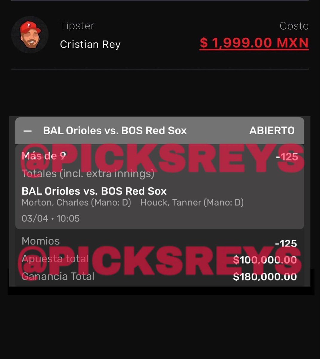 picksreys tweet picture