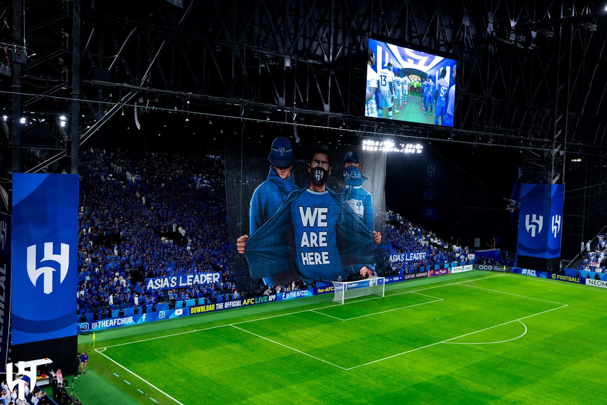 مدرجنا يكتمـل بكم يا زعمـاء 💪💙

🔷 "تيفو" في واجهة الملعب 

🔷 "أنترو" خلف المرمى الخاص للقوة الزرقاء

🔷 الحضور باللبس الأزرق مبكرًا

كونوا على الموعد 🤩💙