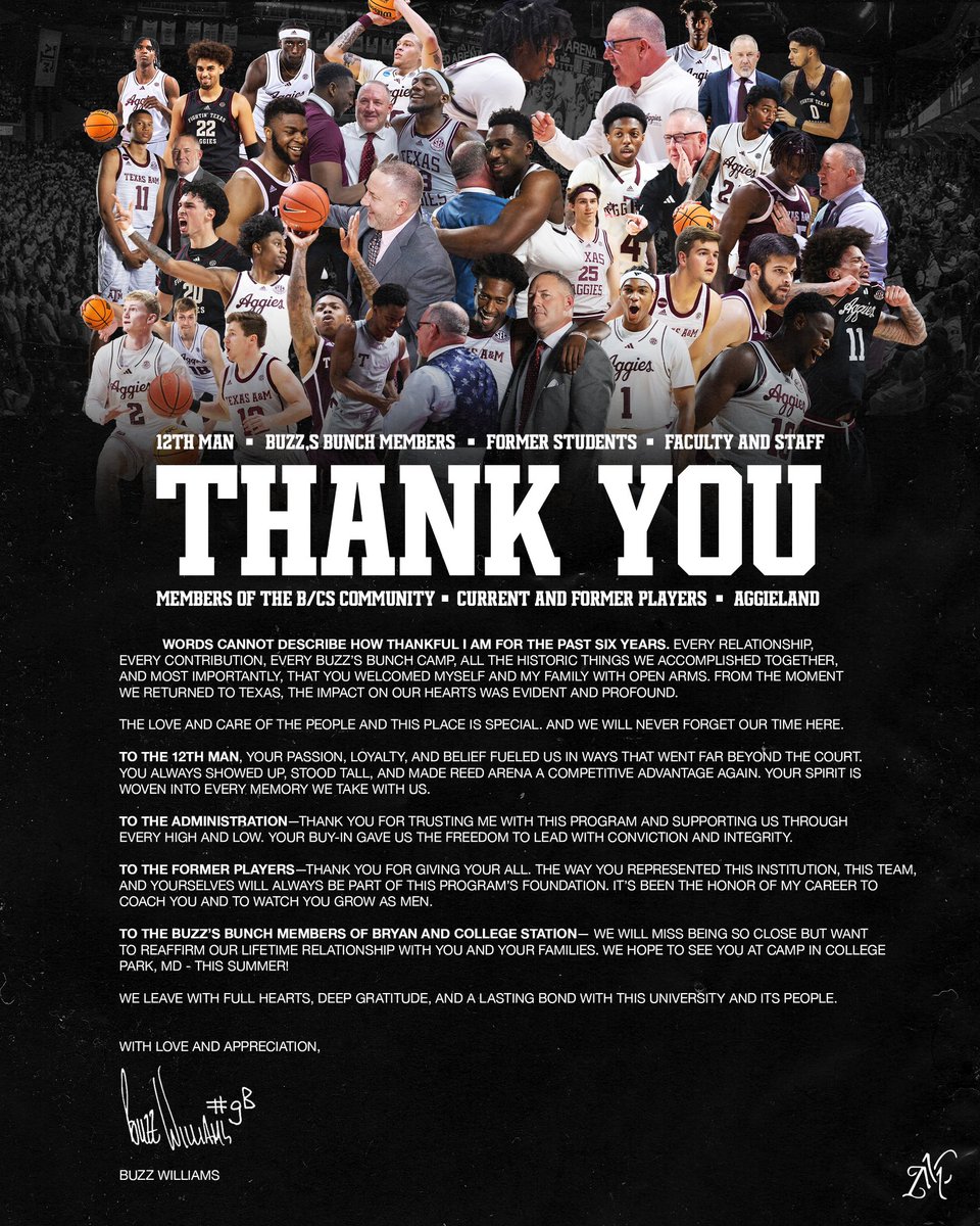 Buzz Williams (@teamcoachbuzz) on Twitter photo  Buzz Williams (@teamcoachbuzz) on Twitter photo