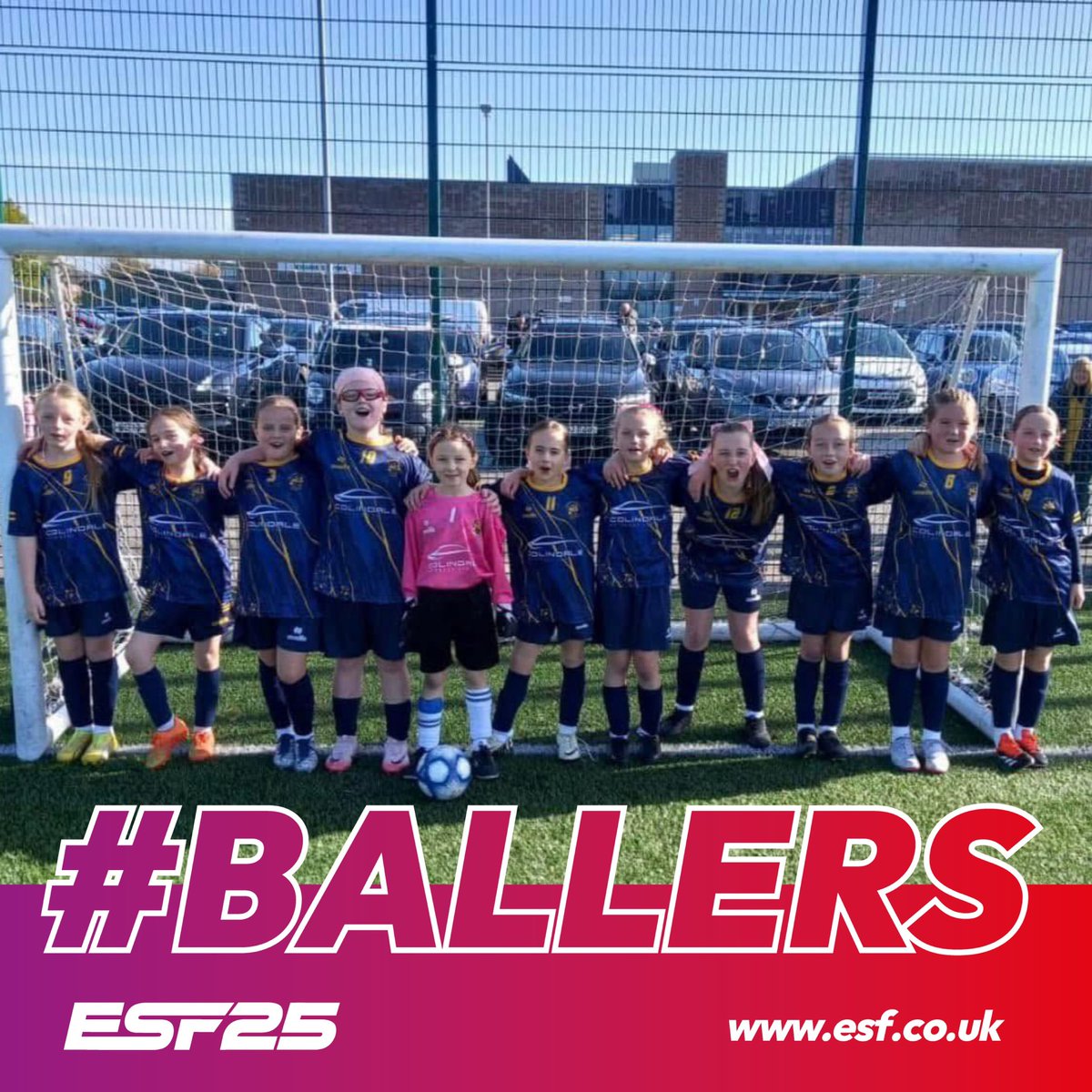 🗣️ #Shoutout to these #Ballers from Oldershaw A.C U10’s, the girls ate are very excited to be heading to ESF25 in Skegness this weekend ⚽️👍

#ESF25 #Butlins #OnTour