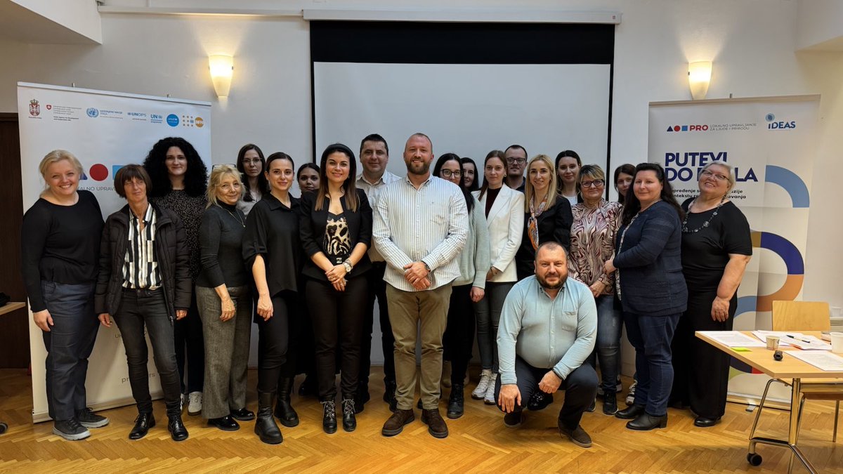 UNFPASerbia's tweet image. Today in Belgrade, within @PRO_Programme  we are conducting an accredited training for social workers. This training provides knowledge, practical tools &amp;amp; skills to support the inclusion &amp;amp; employment of financial social assistance users #PROprogram #switzerlandinserbia