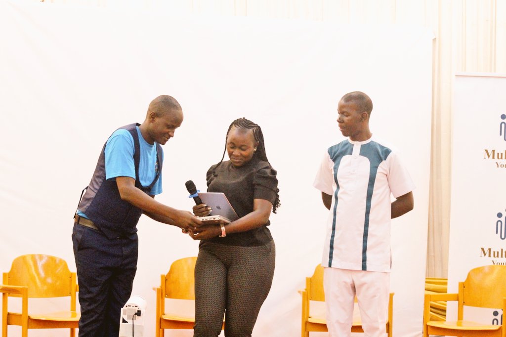 I'll See What I can do. (@musanarobert) on Twitter photo Today we saw another peaceful transition of power as <a href="/MultipartyYouth/">Multiparty Youth Forum</a> chairperson <a href="/KiiryaIsmail/">Kiirya Ismail</a> from the <a href="/UYDOfficial/">UYD - Official</a> handed over power to Nanyonjo Lynette of the Peoples Progressive party. This happened at Luwero Apartments Hotel thanks to <a href="/NimdUganda/">NIMD Uganda</a>
##LetPeaceLeadUg Today we saw another peaceful transition of power as <a href="/MultipartyYouth/">Multiparty Youth Forum</a> chairperson <a href="/KiiryaIsmail/">Kiirya Ismail</a> from the <a href="/UYDOfficial/">UYD - Official</a> handed over power to Nanyonjo Lynette of the Peoples Progressive party. This happened at Luwero Apartments Hotel thanks to <a href="/NimdUganda/">NIMD Uganda</a>
##LetPeaceLeadUg