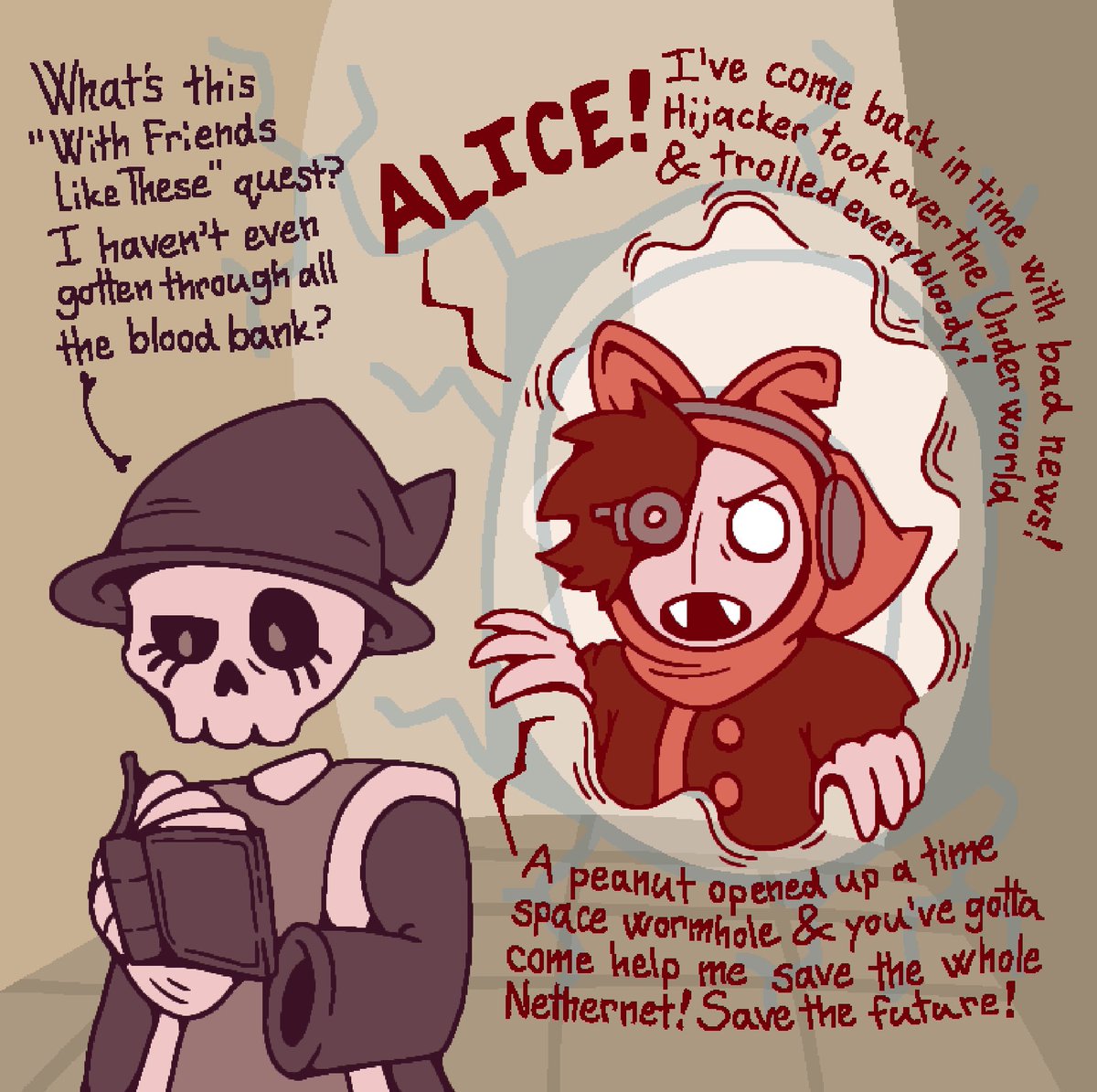 talamhclisteach's tweet photo. Future events such as these? (They were doing some sequence bug fixing) #HorrorVale https://t.co/tgbaRE8m11