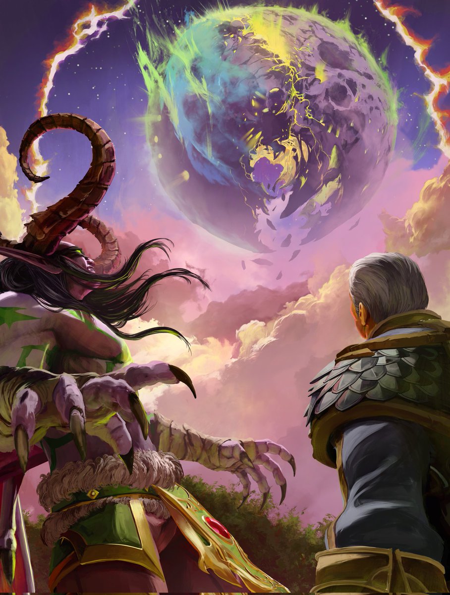 LunethD's tweet photo. "Sometimes the Hand of Fate must be forced!"
By Olivier Dubard 🌏🔥✨ https://t.co/3KULSdvOjV