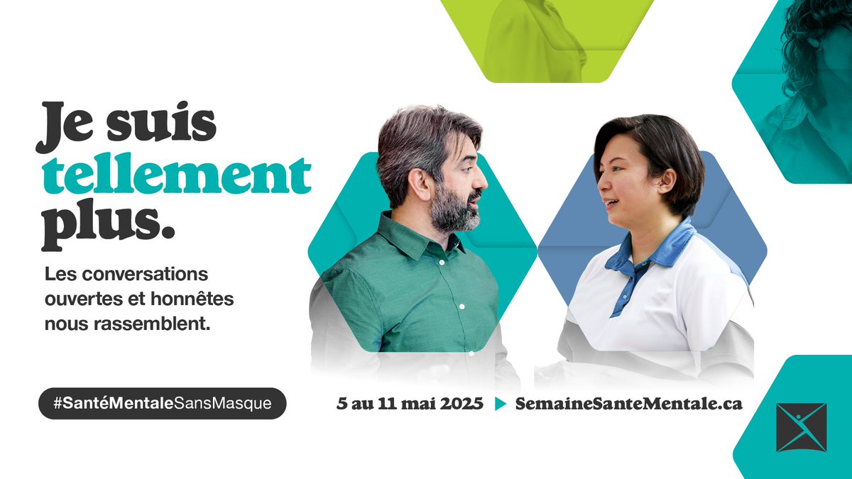 Vous souhaitez participer à la Semaine de la santé mentale? Notre trousse d'outils est maintenant DISPONIBLE! Cette année, nous encouragons la #SantéMentaleSansMasque en explorant que veut dire « se cacher derrière un masque » et comment nous pouvons agir pour une santé mentale